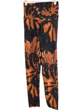 Offline by Aerie High Waisted 7/8 Leggings Sz M Black Tie Dye Athletic Yoga